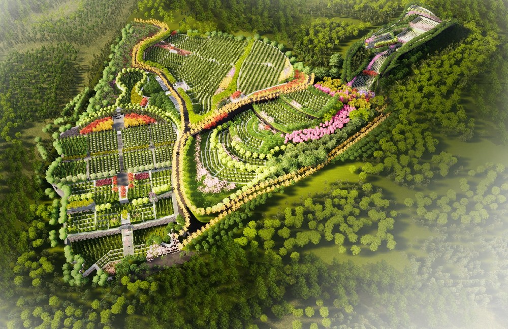 整體鳥(niǎo)瞰圖